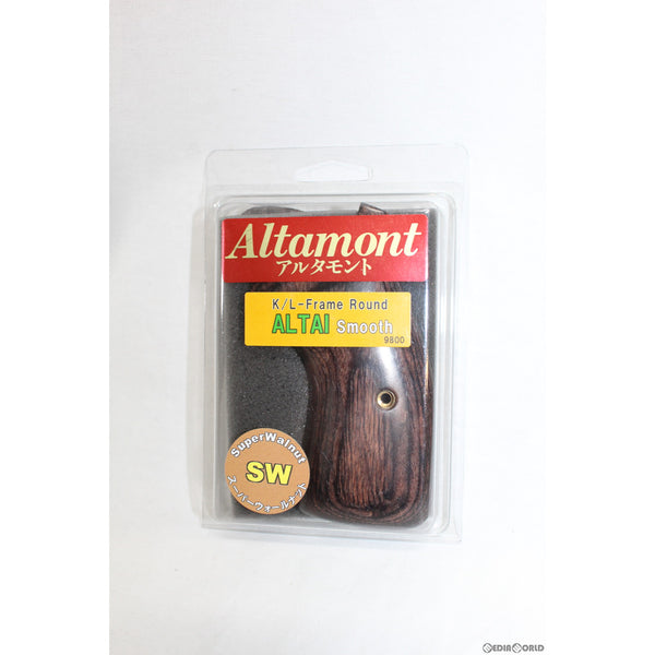 【新品即納】[MIL]Altamont(アルタモント) Kフレームラウンドバット用 アルタイ・スムース・SW茶 グリップ(20150223)
