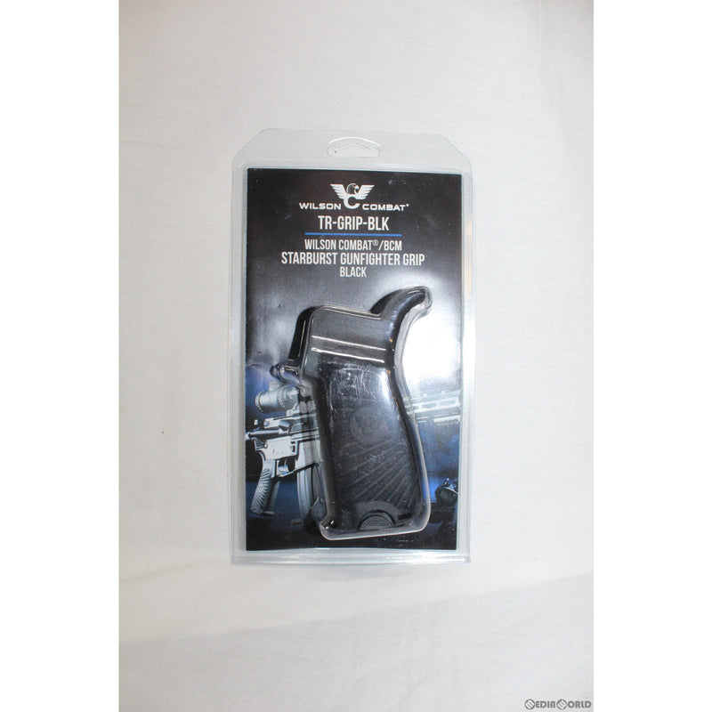【新品即納】[MIL]WILSON COMBAT(ウィルソンコンバット) スターバーストガンファイターグリップ(TR-GRIP-BLK)(20221224)