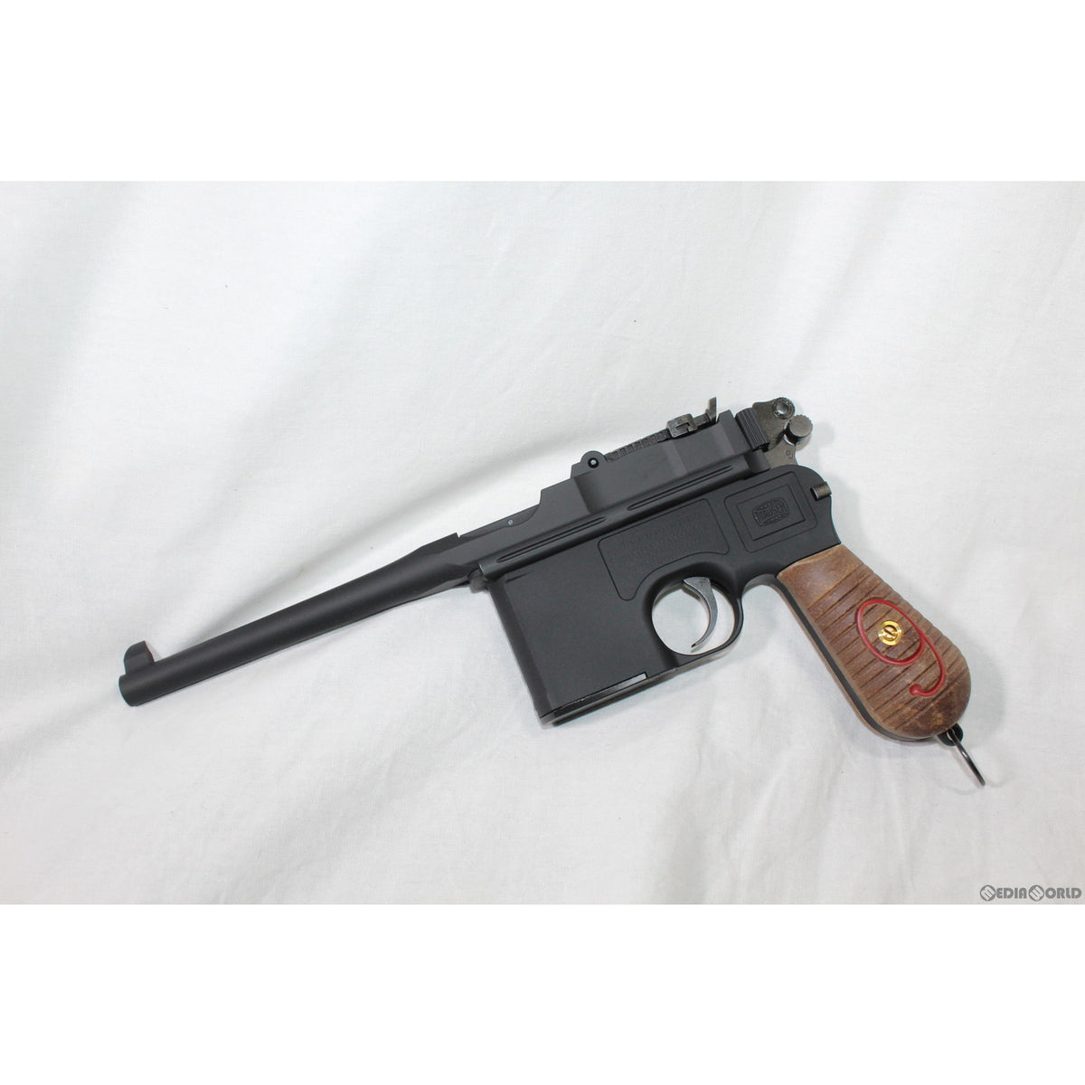 販売価格¥46,320】【新品即納】A!CTION(アクション) モデルガン Mauser(モーゼル) C96 Red 9 マットブラック ダミーカートリッジ同梱タイプ  ｜【エアガン・ミリタリーグッズ通販】撃鉄