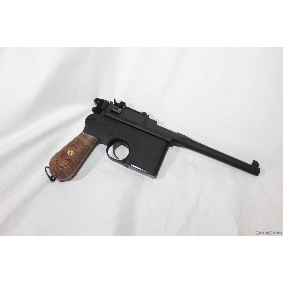 販売価格¥46,320】【新品即納】A!CTION(アクション) モデルガン Mauser(モーゼル) C96 Red 9 マットブラック ダミーカートリッジ同梱タイプ  ｜【エアガン・ミリタリーグッズ通販】撃鉄