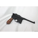 【新品即納】[MIL]A!CTION(アクション) モデルガン Mauser(モーゼル) C96 Red 9 マットブラック ダミーカートリッジ同梱タイプ(20221224)