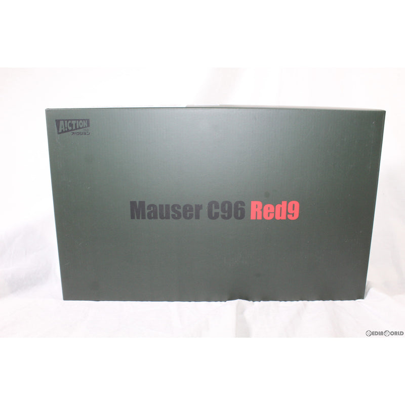 【新品即納】[MIL]A!CTION(アクション) モデルガン Mauser(モーゼル) C96 Red 9 ブルースチール ダミーカートリッジ同梱タイプ(20221224)