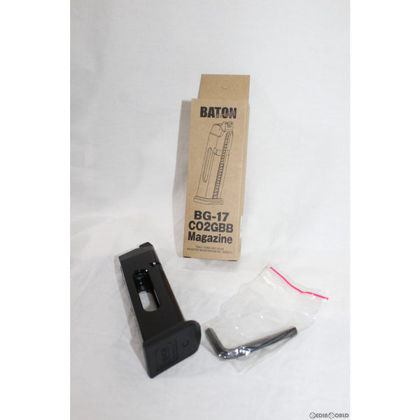 【新品即納】[MIL]BATON airsoft(バトンエアソフト) CO2ガスブローバック BG-17 CO2マガジン【JASG認定】(BG17-COM)(20230120)