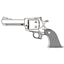 【予約安心出荷】[MIL]マルシン工業 ガスリボルバー 6mmBB Xカート スーパーブラックホーク 4.62インチ 『マットブラックABS』 木製グリップ (18歳以上専用)(2023年8月)