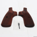 【新品即納】[MIL]ホビージャパン アームズマガジン S&W(スミスアンドウェッソン) NフレームラウンドバットVer.2対応コンバットシューティンググリップ/ブラウン(220412)(20230307)