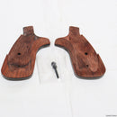 【新品即納】[MIL]ホビージャパン アームズマガジン S&W(スミスアンドウェッソン) NフレームラウンドバットVer.2対応コンバットシューティンググリップ/ブラウン(220412)(20230307)