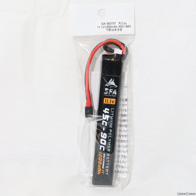 【新品即納】[MIL]SFA 11.1V1200mAh 45C-90C バッテリー スリムタイプ ラージT(SA-B019T)(20221224)