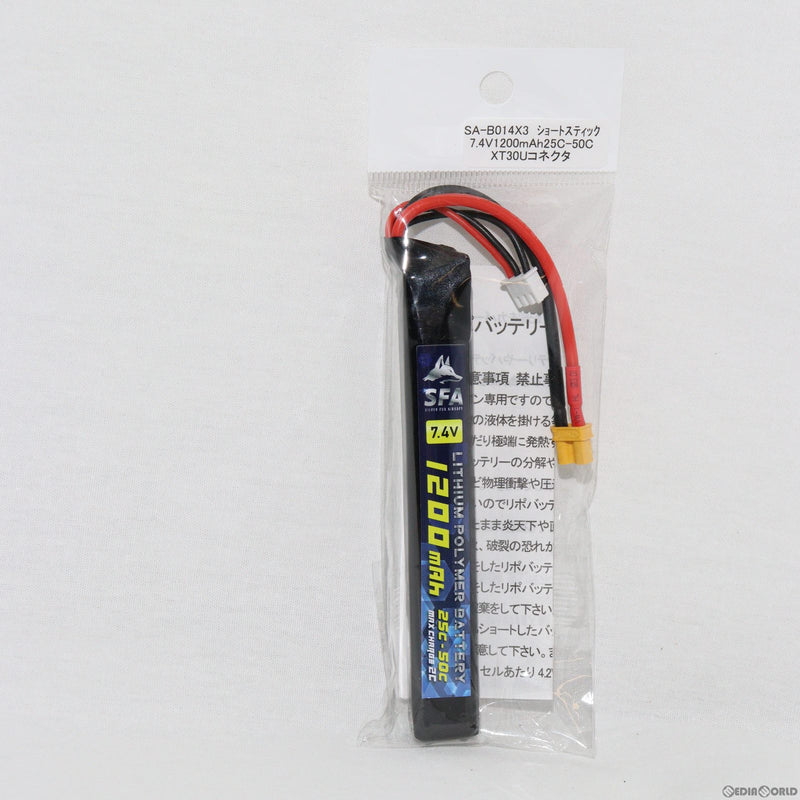 【新品即納】[MIL]SFA 7.4V1200mAh 25C-50C バッテリー XT30U(SA-B014X30)(20230328)