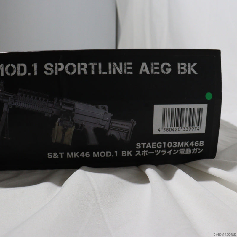 【新品即納】[MIL]S&T 電動アサルトライフル MK46 Mod.0 スポーツライン電動ガン(STAEG103MK46B) (18歳以上専用)(20150223)