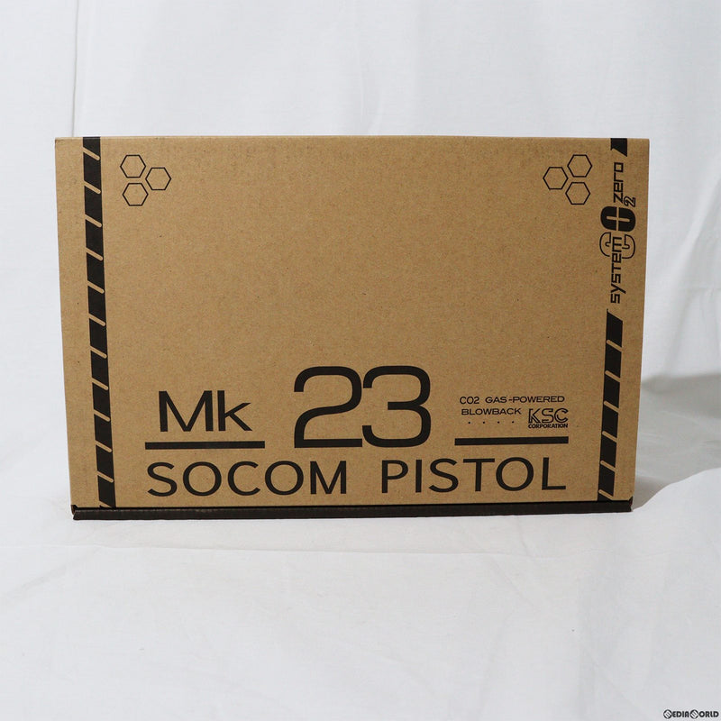 【新品即納】[MIL]KSC CO2ガスブローバック MK23 ソーコムピストル ABS (18歳以上専用)(20230331)