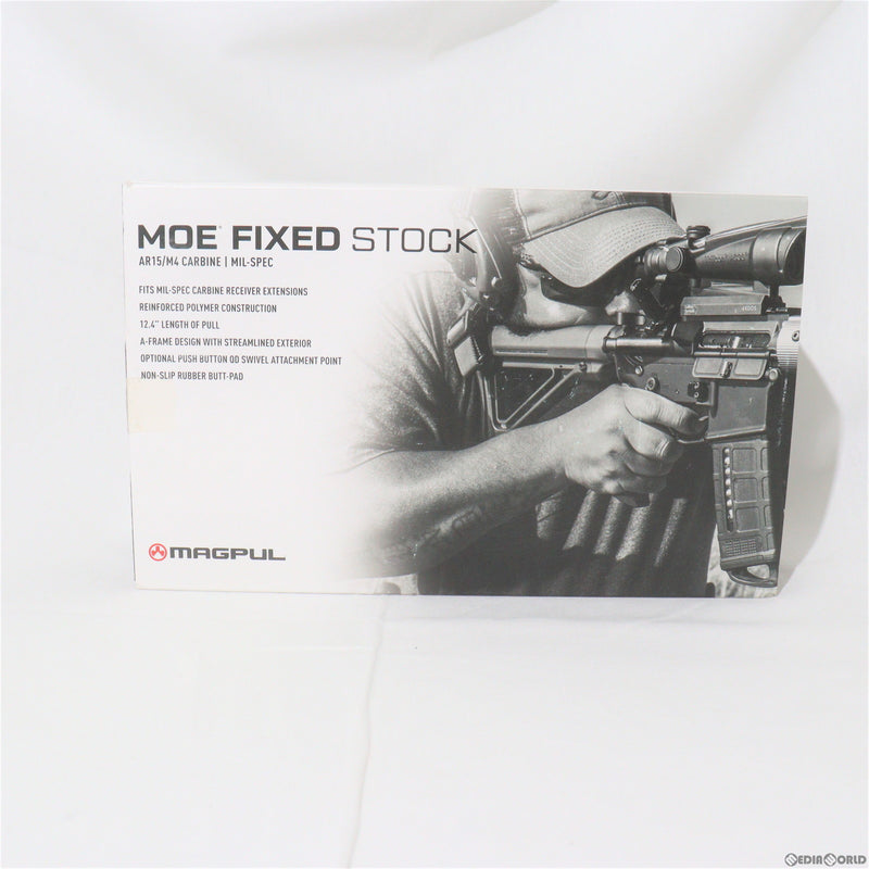 【新品即納】[MIL]MAGPUL(マグプル) MOE フィクスド カービンストック FDE(フラットダークアース)(MAG480FDE)(20230419)