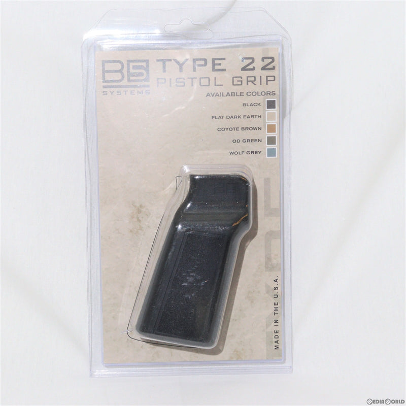 【新品即納】[MIL]B5 Systems(B5システム) タイプ22 P グリップ BK(ブラック/黒)(PGR-1452BK)(20230419)