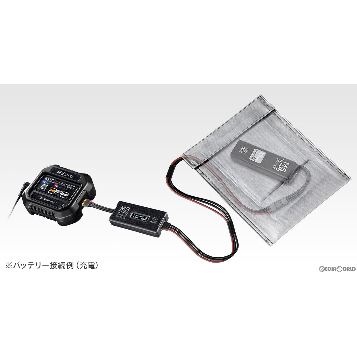 MS・Li-Po バッテリーチェッカー 電動ガンオプションパーツ No