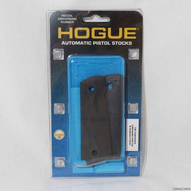 【新品即納】[MIL]HOGUE(ホーグ) コルト・1911・フルサイズ・パネル/ダイヤチェッカー スレートグレー(