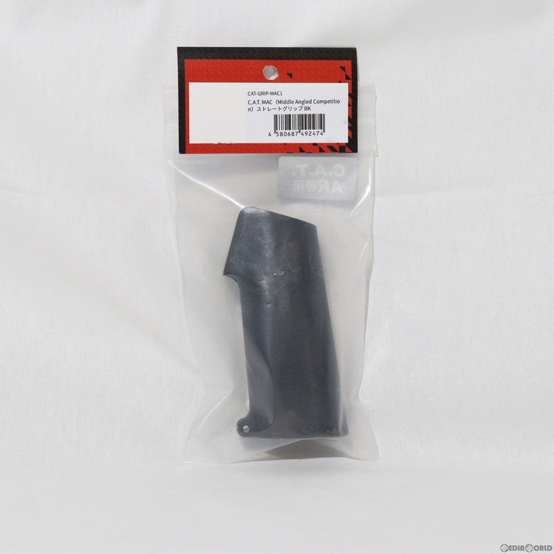 【新品即納】[MIL]C.A.T. MAC(Middle Angled Competition) ストレートグリップ BK(ブラック/黒)(CAT-GRIP-MAC1)(20230513)