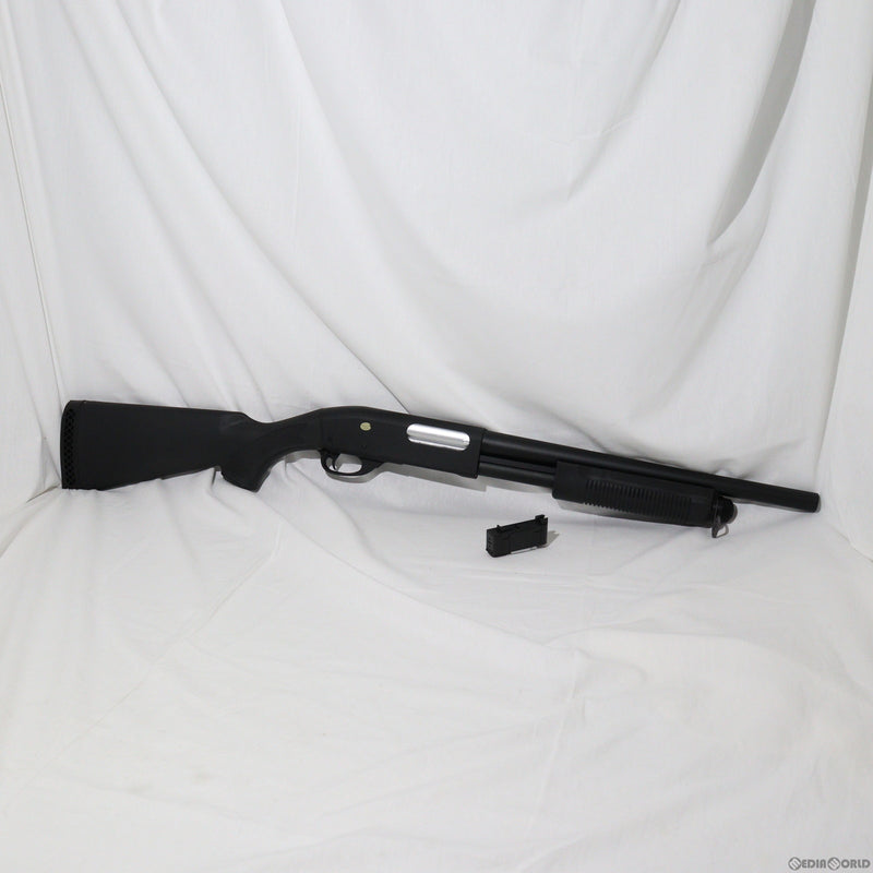 【新品即納】[MIL]S&T エアショットガン M870 ミディアム BK(ブラック/黒) Remington刻印(ST-SPG-07-BKS) (18歳以上専用)(20180831)