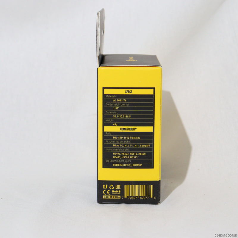 【新品即納】[MIL]NOVUS(ノーバス) DMAG ハイマウント 1.57インチ BK(ブラック/黒)(MT003BK)(20230610)